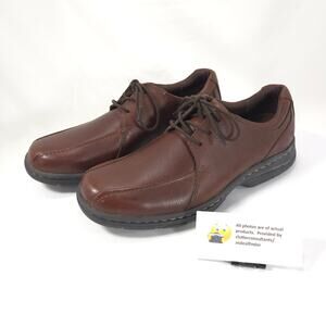 Dunham by New Balance Lace Up Leather Shoe Mens Size 9.5 D MCE741SB Brown